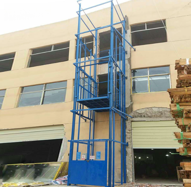 漳平建材厂室外物料提升