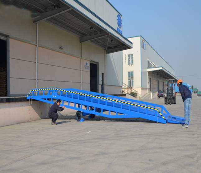 漳平移动式登车桥应用